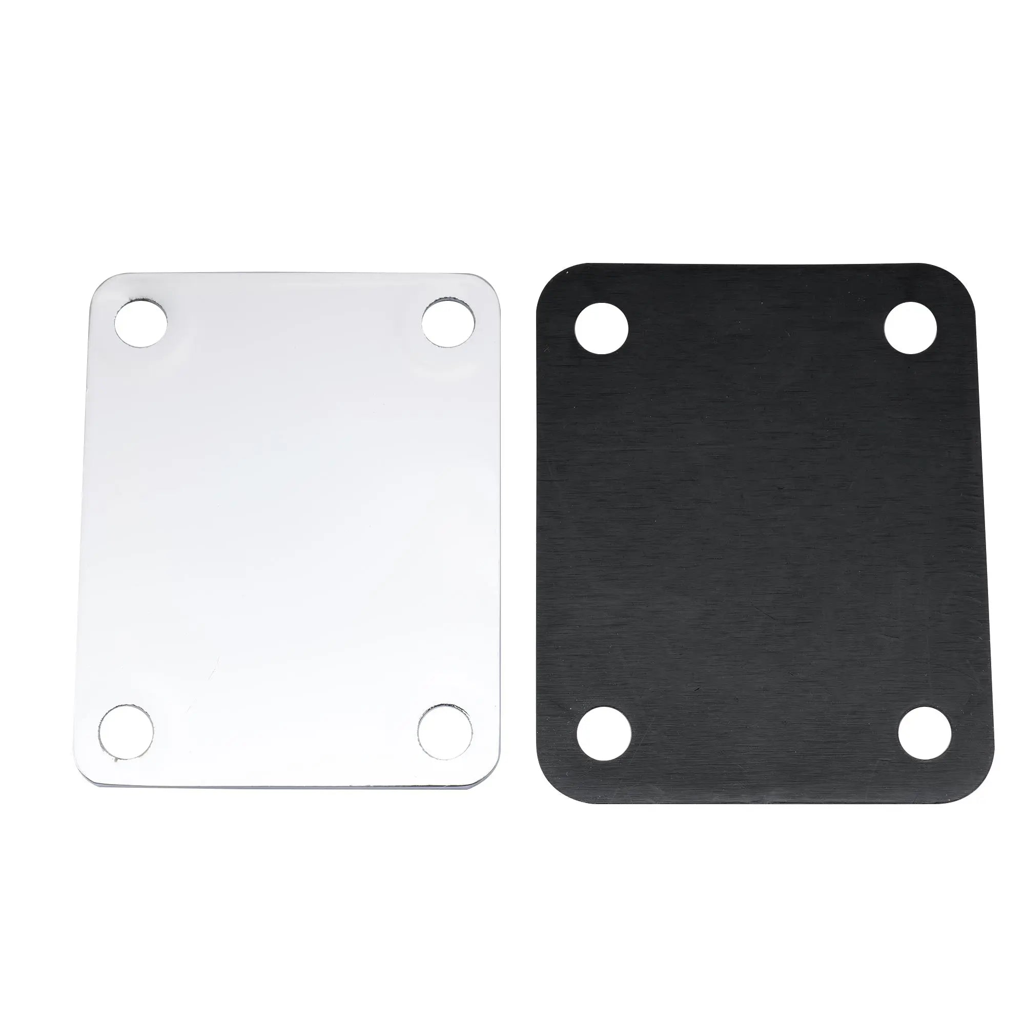 details of musiclily basic steel neck mounting plate for fender style guitar or bass m188p