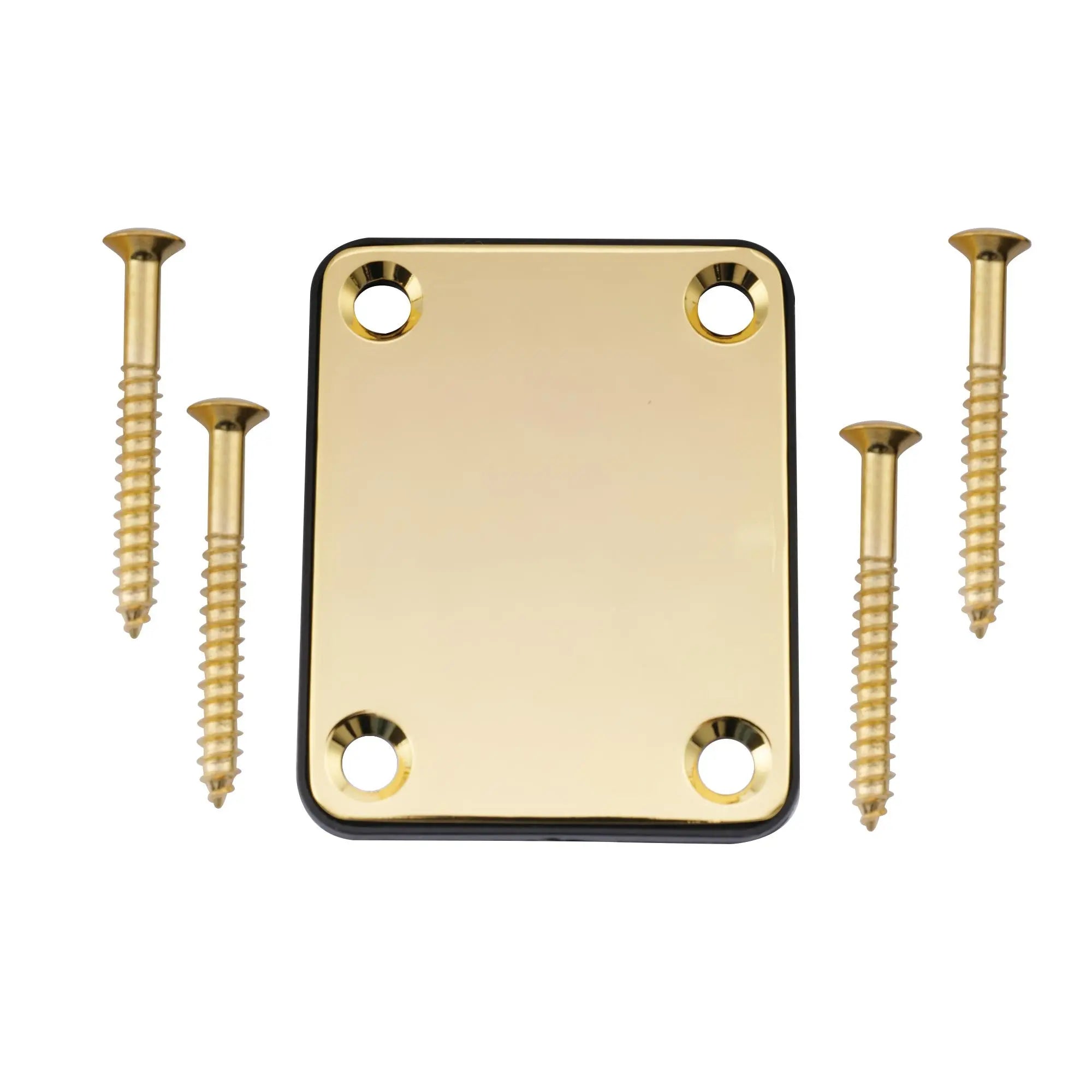 musiclily basic steel neck mounting plate for fender style guitar or bass m188p