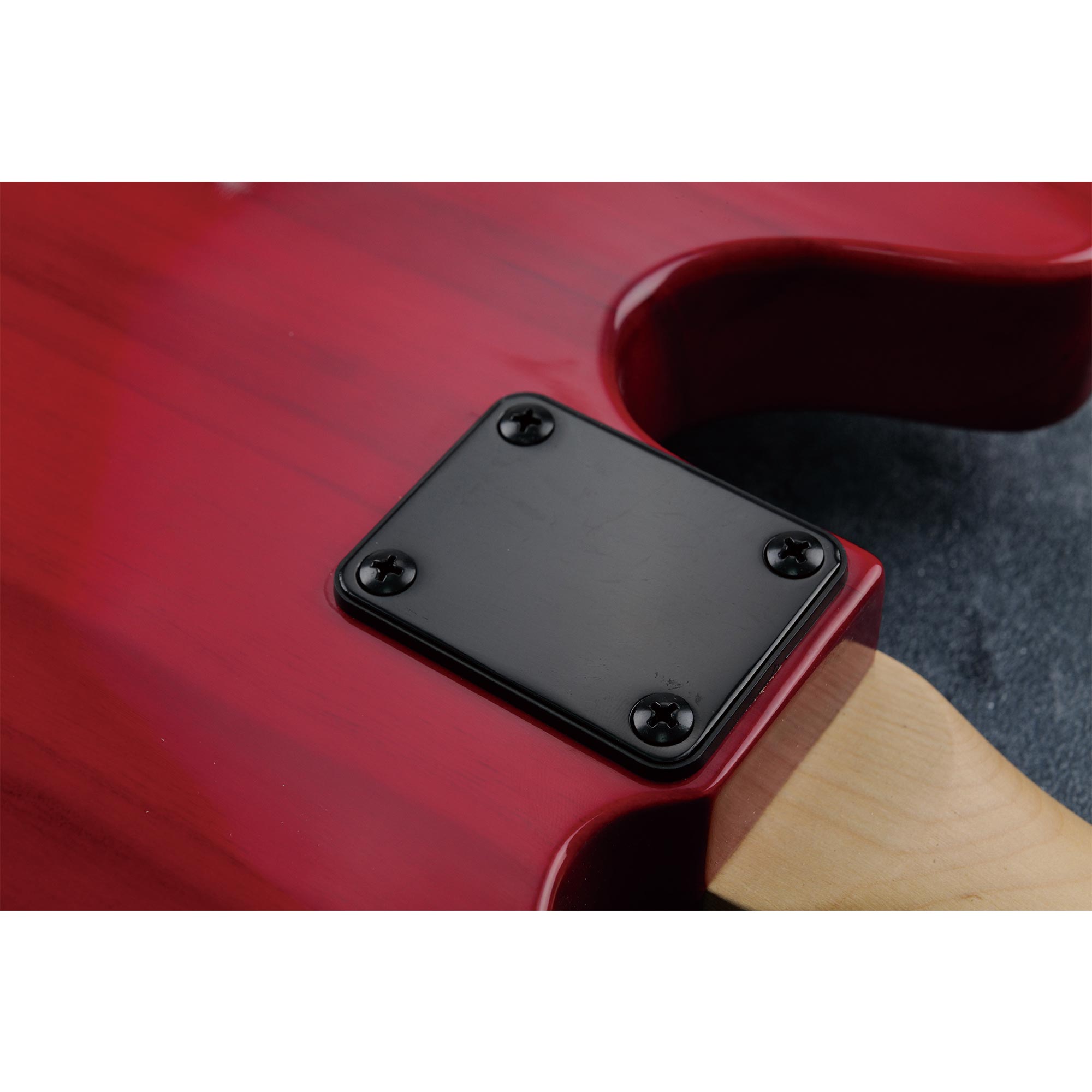 Musiclily Basic Steel Neck Mounting Plate for Fender Style Guitar or Bass