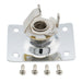 musiclily basic 1 4 inch 6 35mm rectangle guitar loaded jack socket plate for lp tele style electric guitar m198p