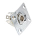 musiclily basic 1 4 inch 6 35mm rectangle guitar loaded jack socket plate for lp tele style electric guitar m198p
