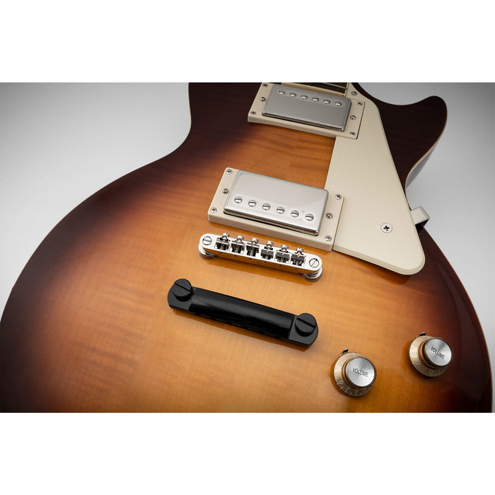 Musiclily Basic 52.5mm(2-1/16 inch) Guitar Tune-o-matic Stop Tailpiece for LP Style Electric Guitar