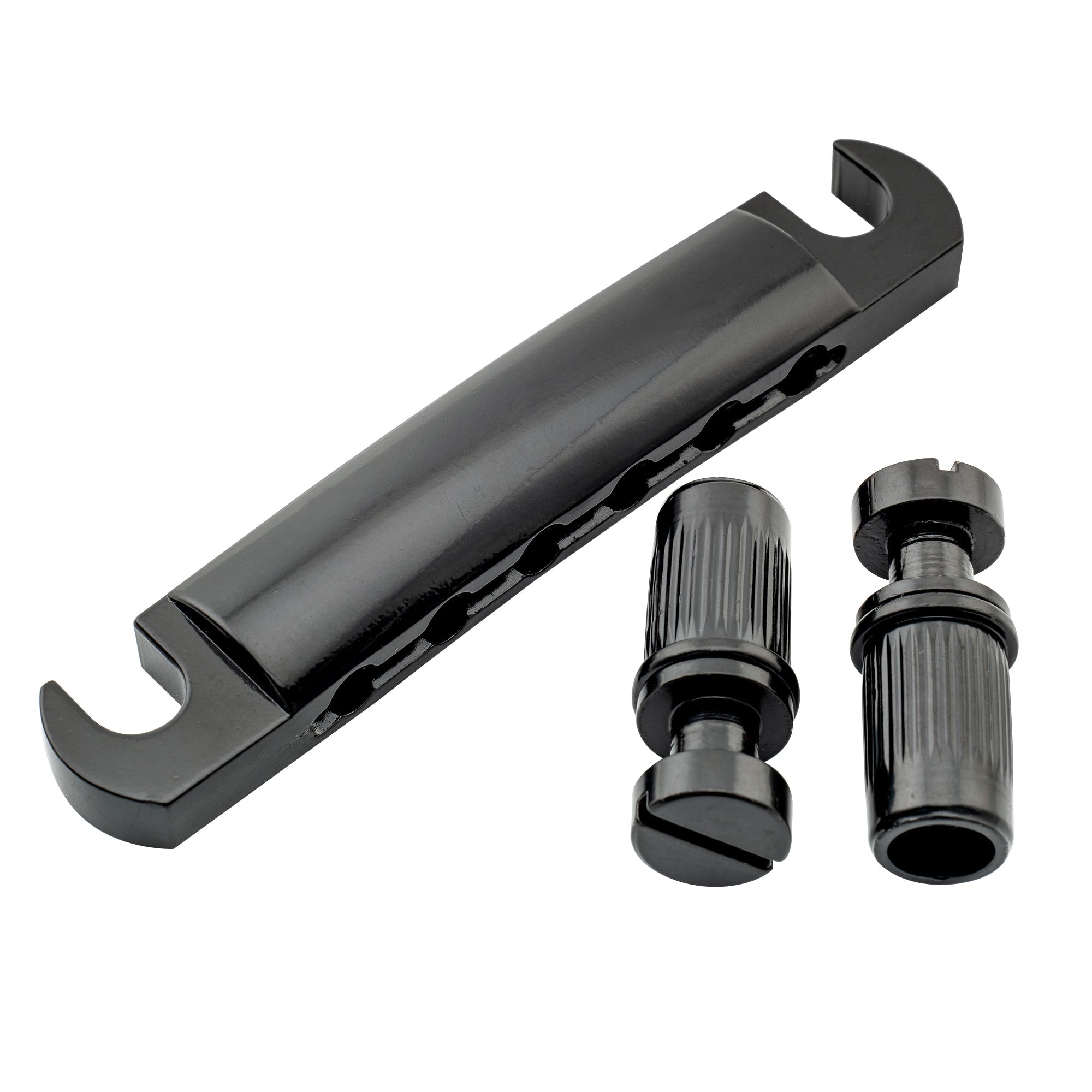 Musiclily Basic 52.5mm(2-1/16 inch) Guitar Tune-o-matic Stop Tailpiece for LP Style Electric Guitar