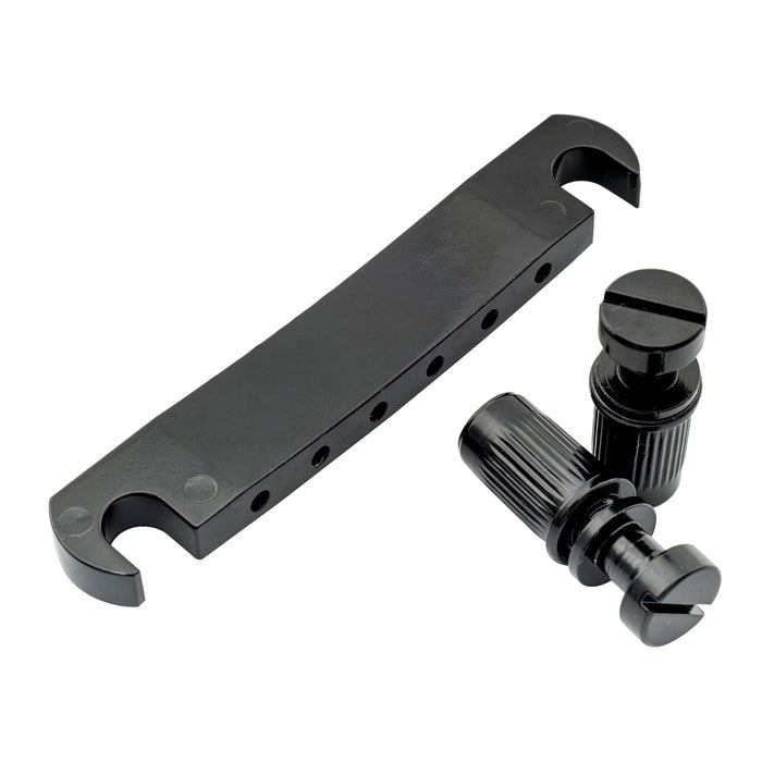 Musiclily Basic 52.5mm(2-1/16 inch) Guitar Tune-o-matic Stop Tailpiece for LP Style Electric Guitar