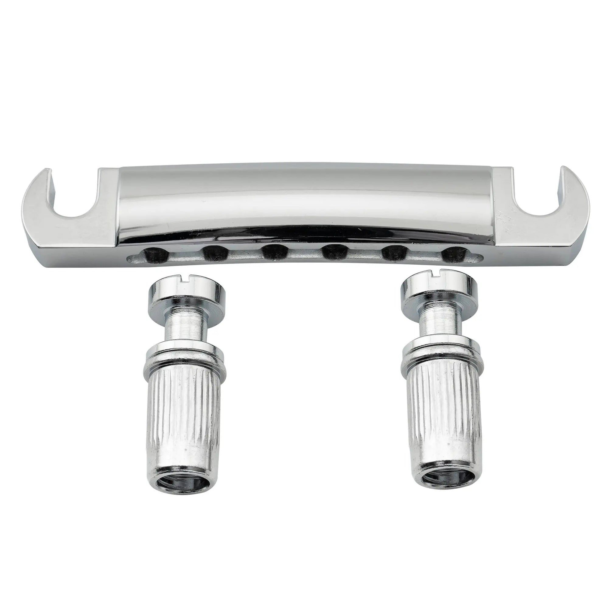 Ponte Per Chitarra Elettrica Hardtail - 52,5 Mm Offset, Per Strat E Tele, Cromato - Foto 7