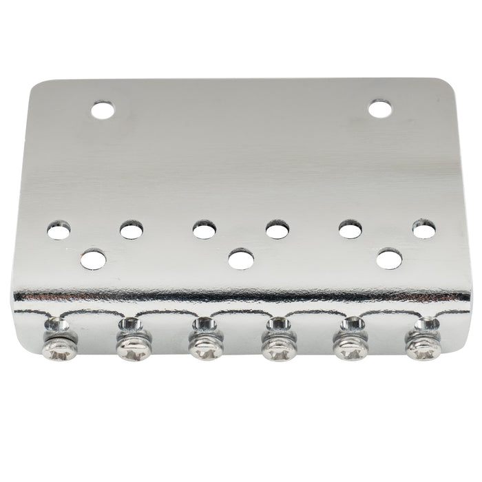 Part of musiclily basic 52 5mm2 1 16 inch fixed hardtail saddle dual load guitar bridge for 6 string fender strat tele style electric guitar m207