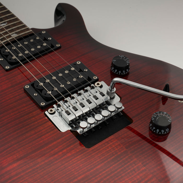 Musiclily Basic 10.5mmピッチ ダブルロッキングトレモロブリッジ エレキギター用 クローム