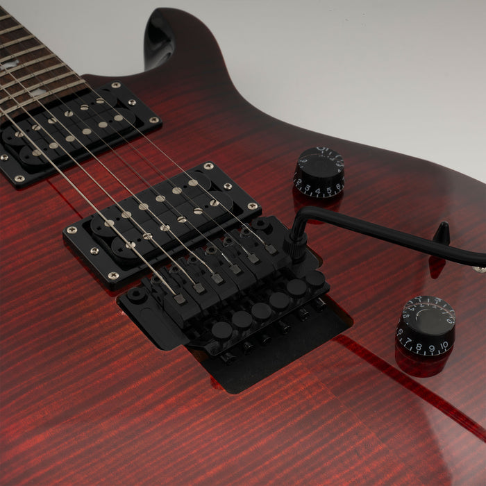 Musiclily Basic 10.5mmピッチ ダブルロッキングトレモロブリッジ エレキギター用 クローム