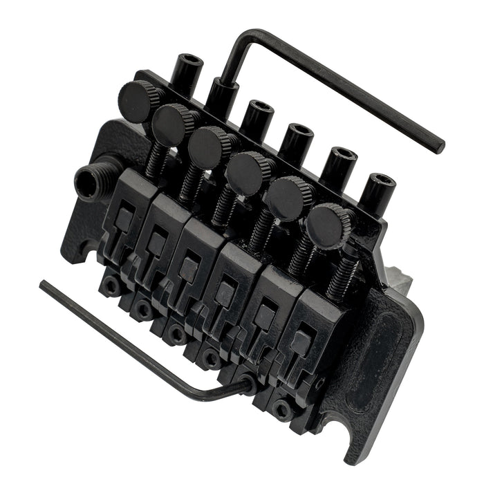 Musiclily Basic 52,5 mm (2-1/16 pollici) Ponte Tremolo a Doppio Bloccaggio per Chitarra Elettrica 