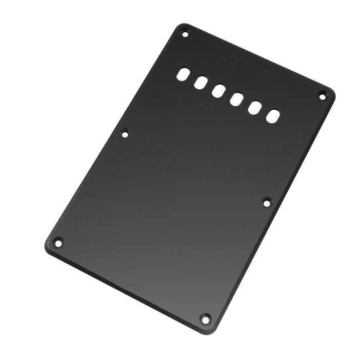 detail of musiclily basic 6 hole guitar back plate for china made squier 1 3 4 ply m232p