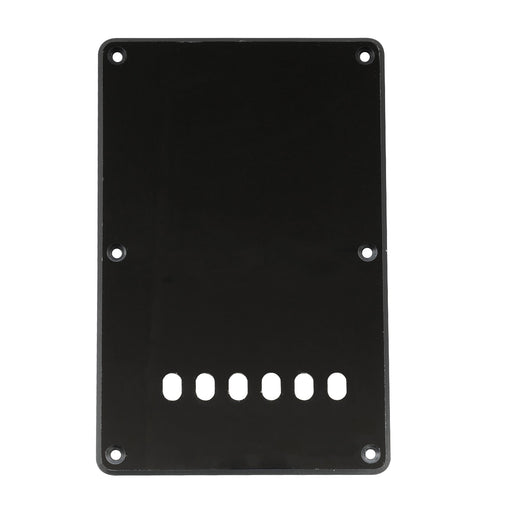 musiclily basic 6 hole guitar back plate for china made squier 1 3 4 ply m232p