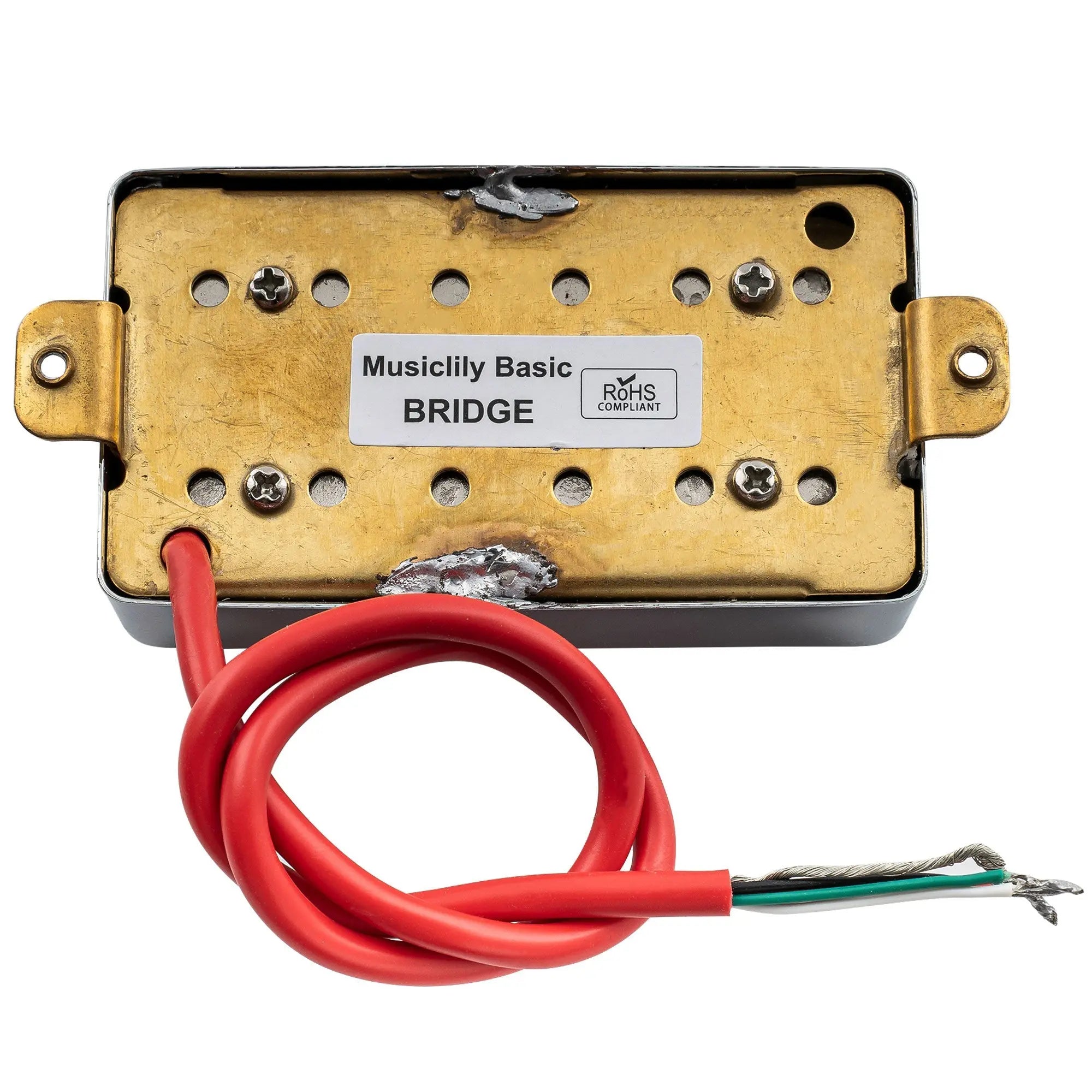 Part of musiclily basic ceramic covered humbucker bridge pickup for electric guitar m265