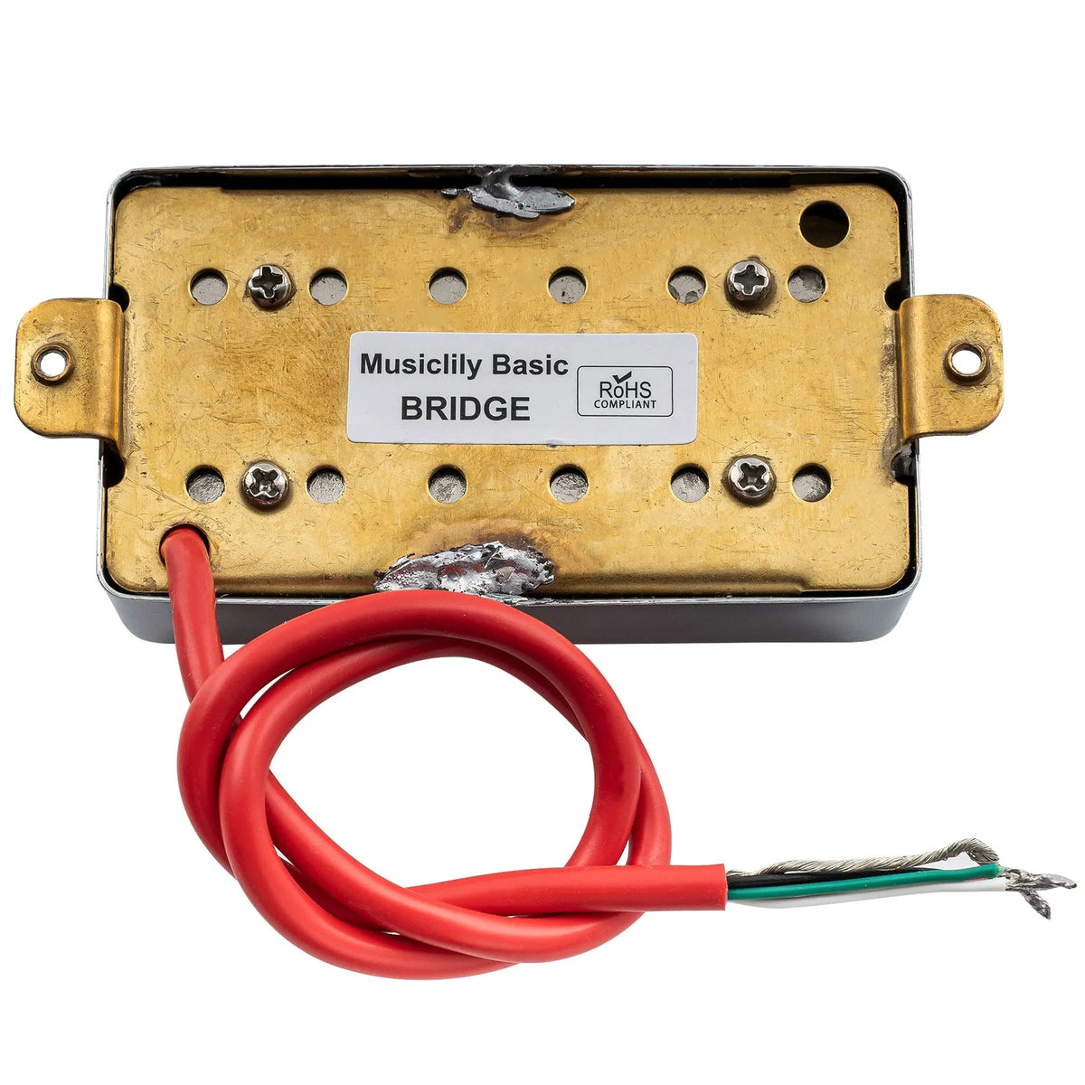 Part of musiclily basic ceramic covered humbucker bridge pickup for electric guitar m265