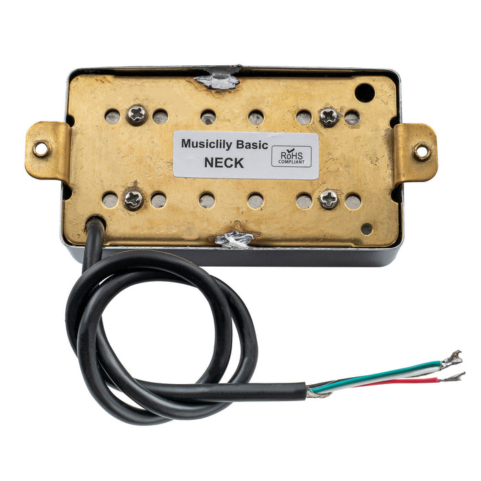 Part of musiclily basic ceramic covered humbucker neck pickup for electric guitar m266