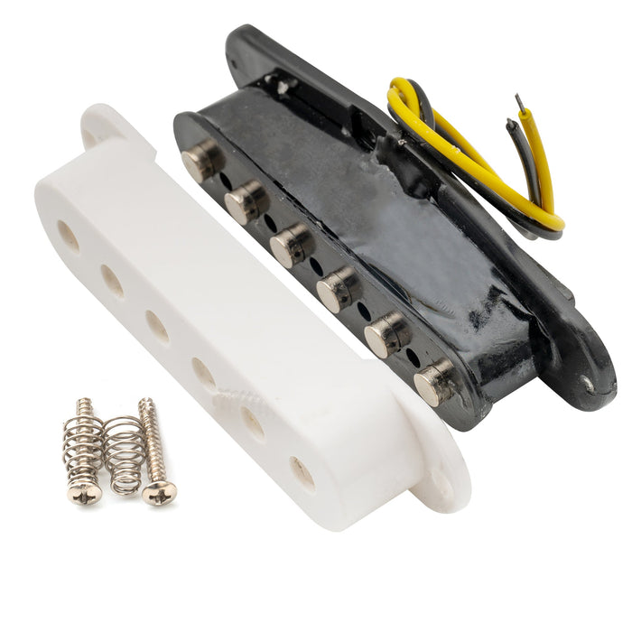 musiclily basic 52mm ceramic guitar single coil bridge pickup for strat or squier style m270 details