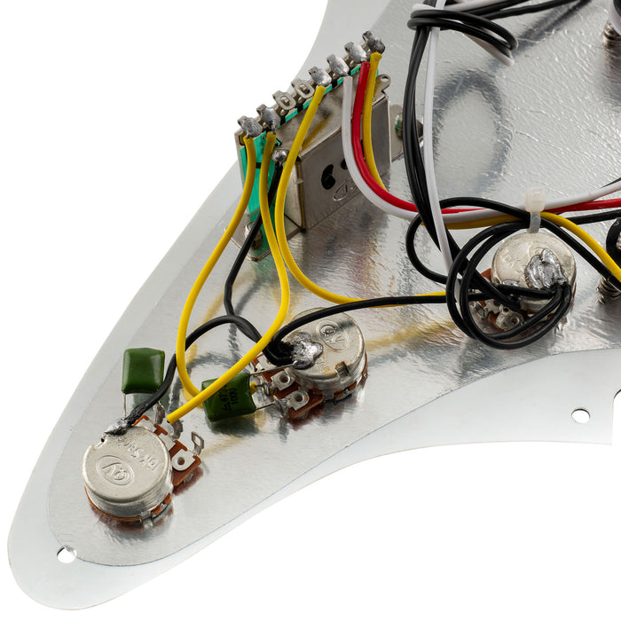 Musiclily Basic Pre-cablato Loaded Standard ST-SSS Battipenna con pickup single coil con magnete in ceramica per chitarra elettrica stile Strat