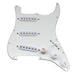 musiclily basic pre wired loaded standard st sss pickguard with ceramic magnet single coil pickups set for strat style electric guitar m276p