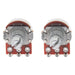 detail of musiclily basic 500k mini metric coarse 18 spline split short shaft pots audio linear taper potentiometers for electric guitar bass m280 2