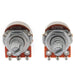 detail of musiclily basic 250k mini metric coarse 18 spline split shaft pots audio linear taper potentiometers for electric guitar bass m282 2