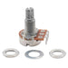 musiclily basic 250k mini metric coarse 18 spline split shaft pots audio linear taper potentiometers for electric guitar bass m282 2 details