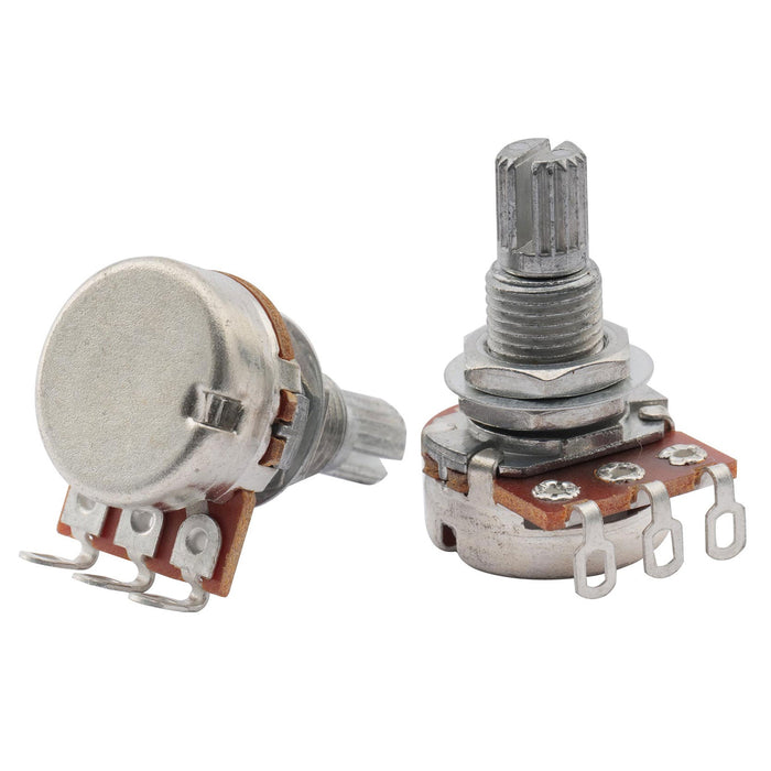Part of musiclily basic 500k mini metric coarse 18 spline split shaft pots audio linear taper potentiometers for electric guitar bass m284 2