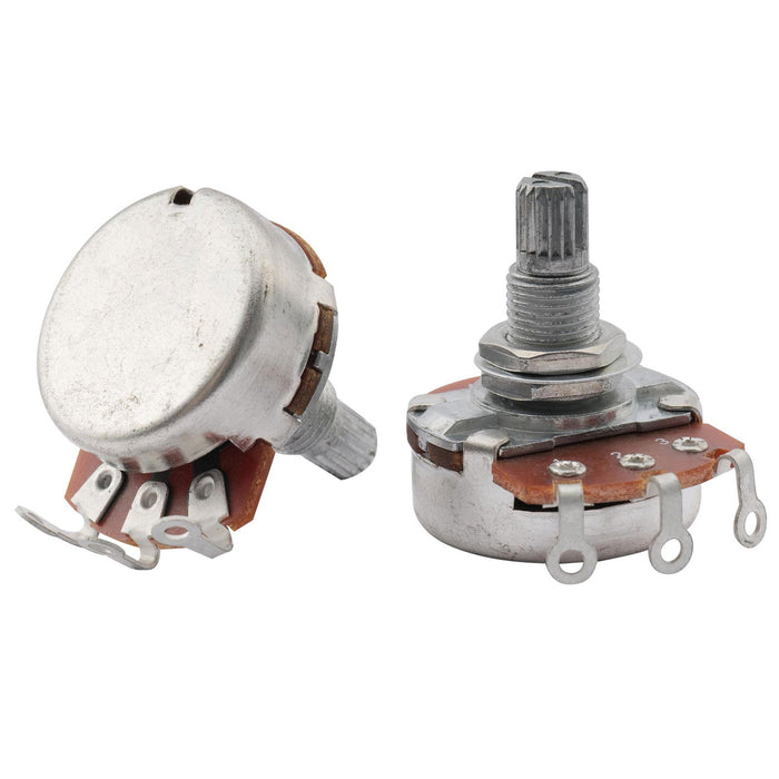 Part of musiclily basic 250k metric coarse 18 spline split shaft pots audio linear taper potentiometers for electric guitar bass m286 2