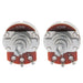 detail of musiclily basic 250k metric coarse 18 spline split shaft pots audio linear taper potentiometers for electric guitar bass m286 2