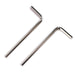 detail of musiclily basic metric 2 5mm steel allen key hex wrench for electric guitar floyd rose locking tremolo bridge saddle height screws m327 2