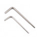 Part of musiclily basic metric 2 5mm 3mm steel allen key hex wrenches for electric guitar floyd rose locking tremolo bridge m327m326