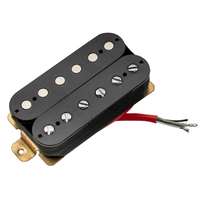 musiclily basic 52mm ceramic humbucker bridge pickup for electric guitar m427, black