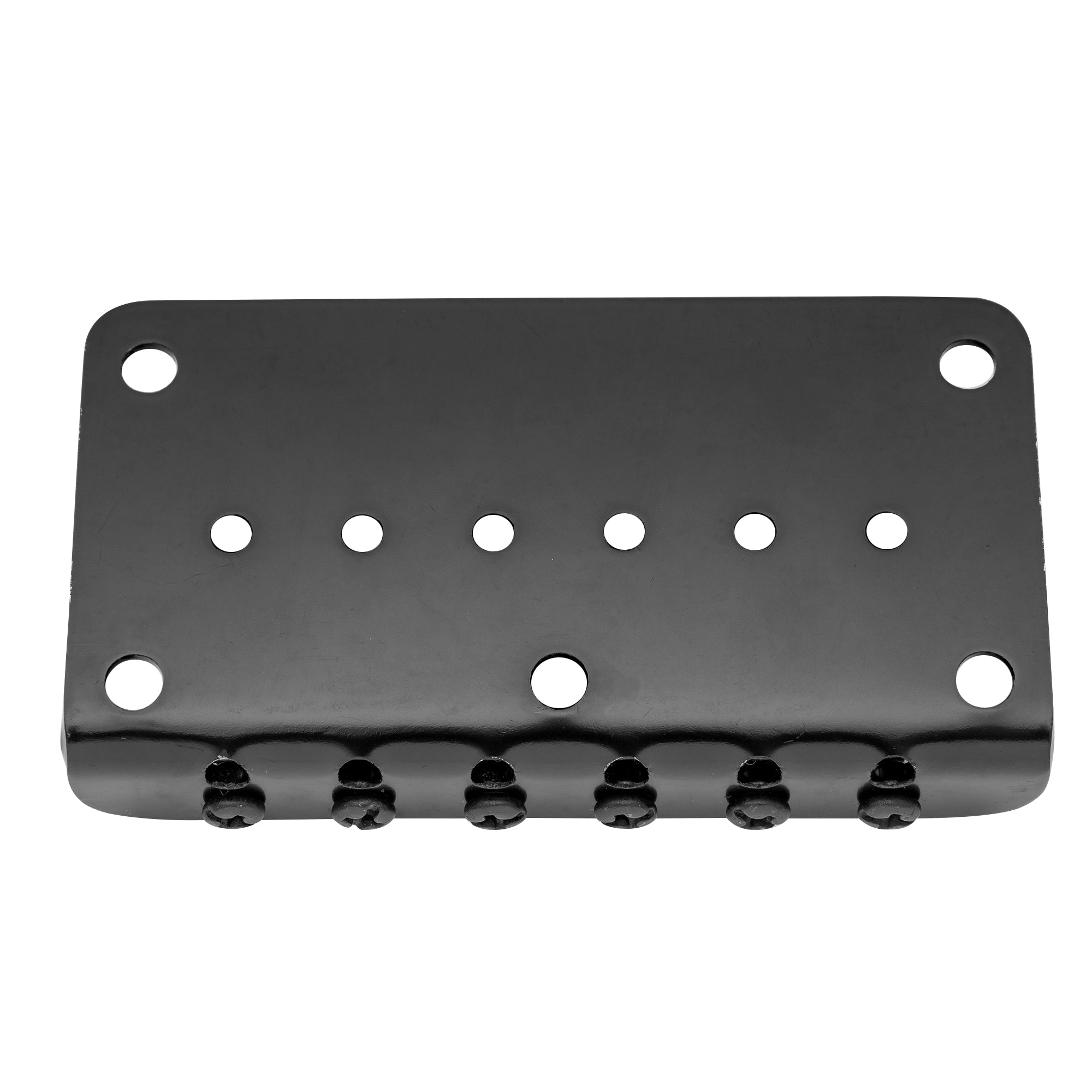 Musiclily Basic 52,5 mm (2-1/16 Zoll) 6-Saiten-Gitarre ohne Tremolo, fester Sattel, Hardtail-Brücke für Fender Strat- und Tele-Style-Elektrogitarren