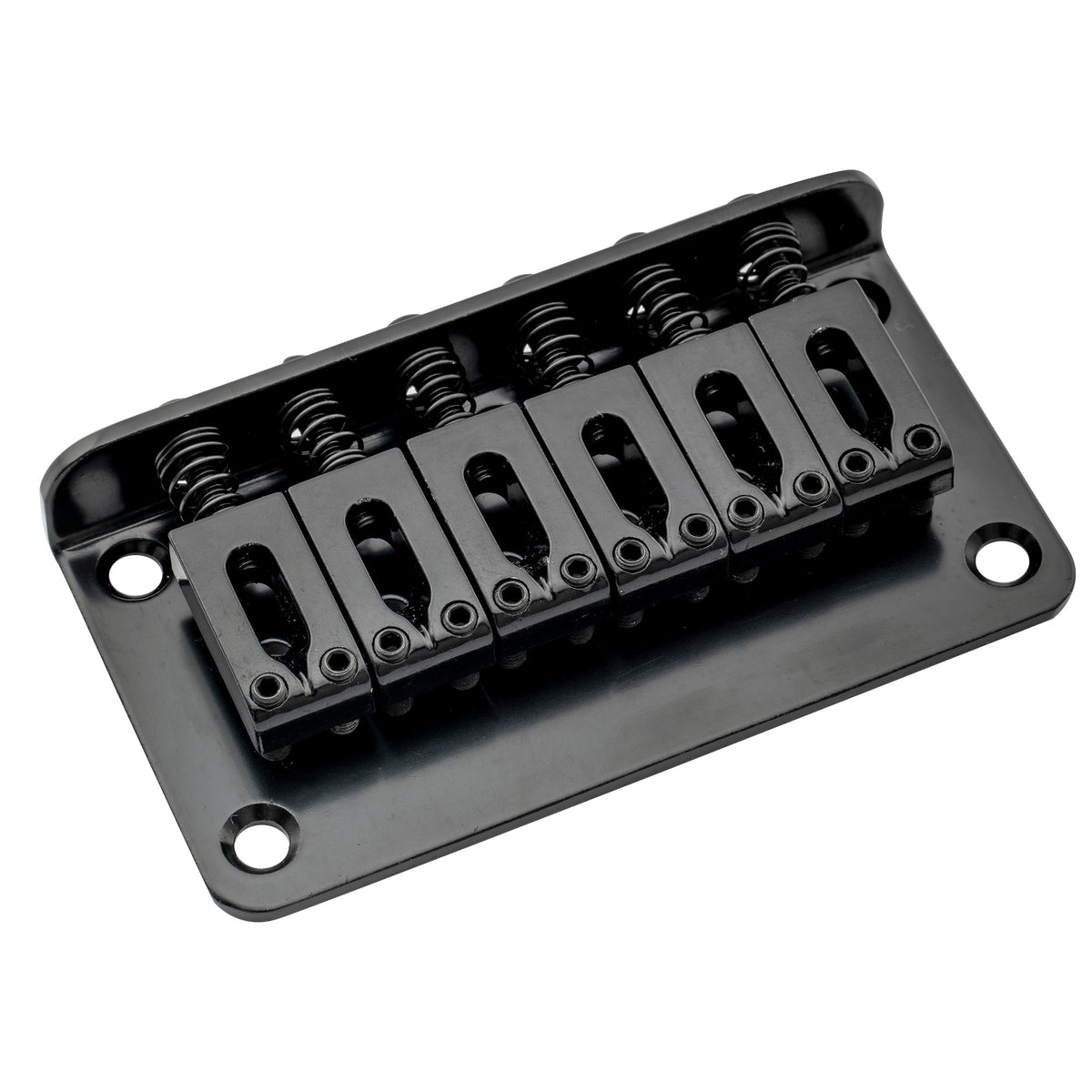 Musiclily Basic 52,5 mm (2-1/16 Zoll) 6-Saiten-Gitarre ohne Tremolo, fester Sattel, Hardtail-Brücke für Fender Strat- und Tele-Style-Elektrogitarren