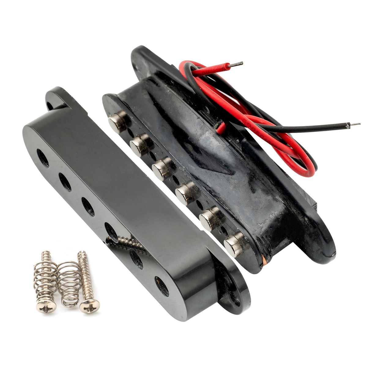 Musiclily Basic 50mm Keramik Gitarren Single Coil Mittlerer Pickup für Strat oder Squier Stil 
