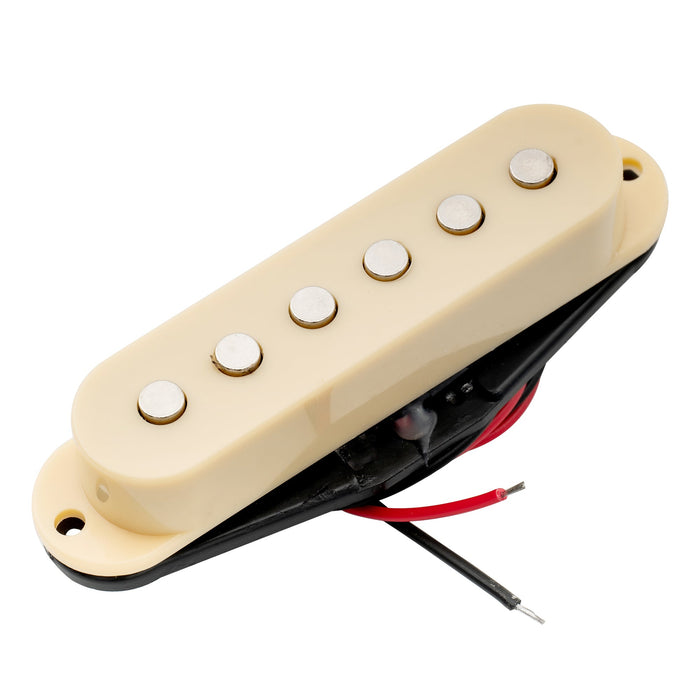 musiclily basic 50mm ceramic guitar single coil middle pickup for strat or squier style m269