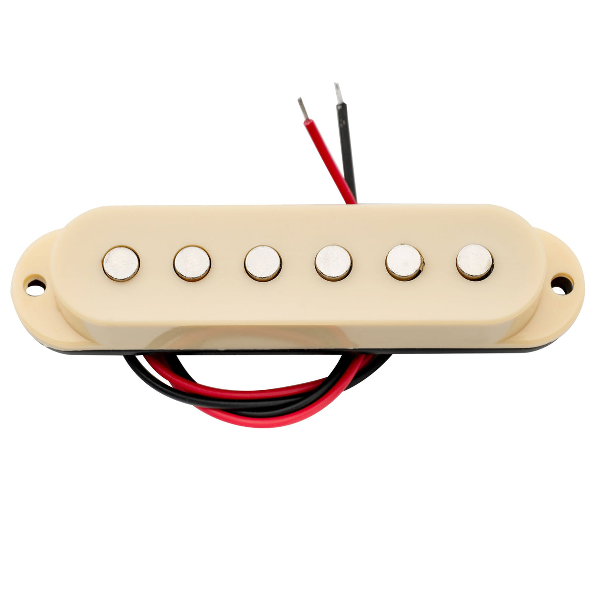 Musiclily Basic 50mm Keramik Gitarren Single Coil Mittlerer Pickup für Strat oder Squier Stil 