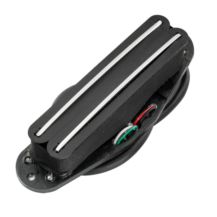 musiclily basic rail blade ceramic single coil sized humbucker pickup for strat style electric guitar m533p