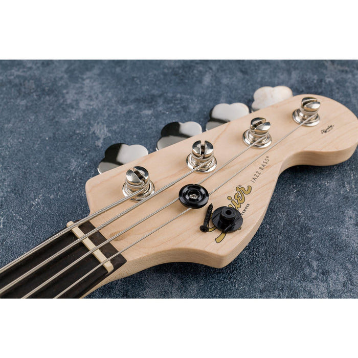 Guias de Cordas Redondas de Aço Básicas Musiclily para Baixo Elétrico Fender Precision Bass Jazz Bass, Conjunto de 2