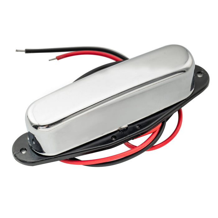 musiclily basic ceramic 50mm tl neck pickup for tele style electric guitar chrome m547