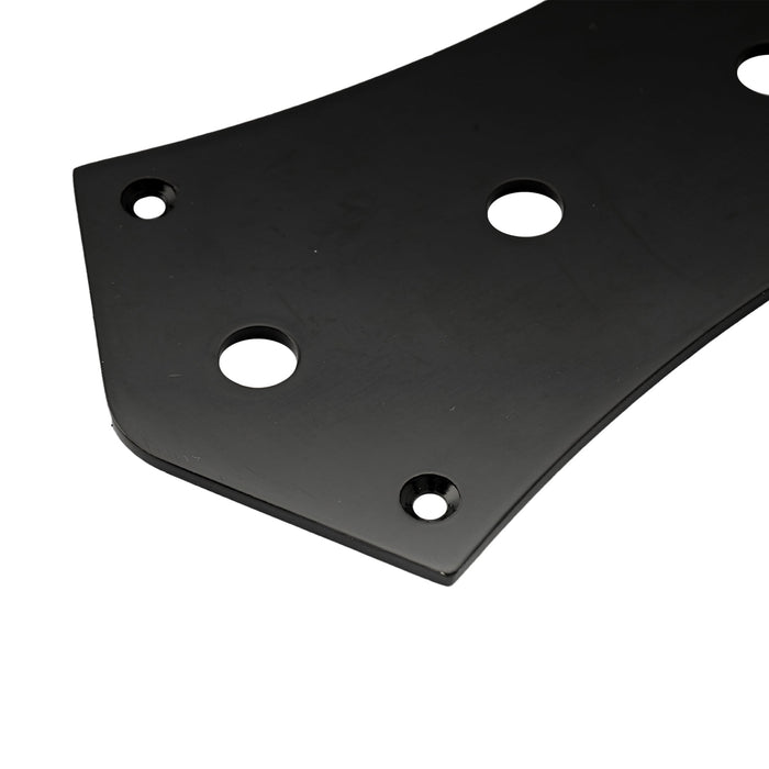 Musiclily Basic Steel 4 Löcher JB-Steuerplatte für Jazz Bass Style Bass