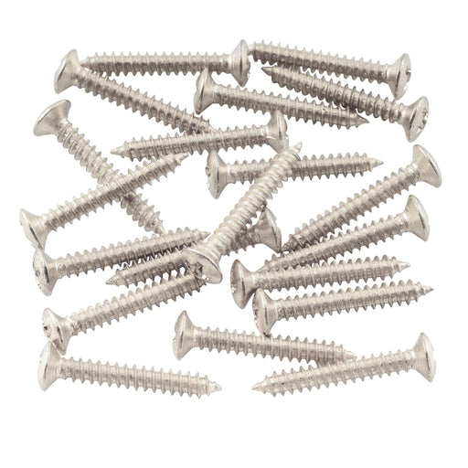 musiclily basic 3 22mm guitar bridge mounting countersunk screws m583 20p
