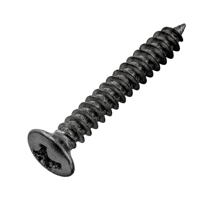 Musiclily Basic 3*22mm Gitarrenbrücke Montage Senkschrauben, 20 Stück 