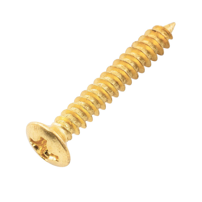 Musiclily Basic 3*22mm Gitarrenbrücke Montage Senkschrauben, 20 Stück 