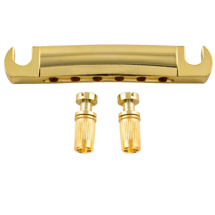 Musiclily Basic 52.5mm(2-1/16 inch) Guitar Tune-o-matic Stop Tailpiece for LP Style Electric Guitar