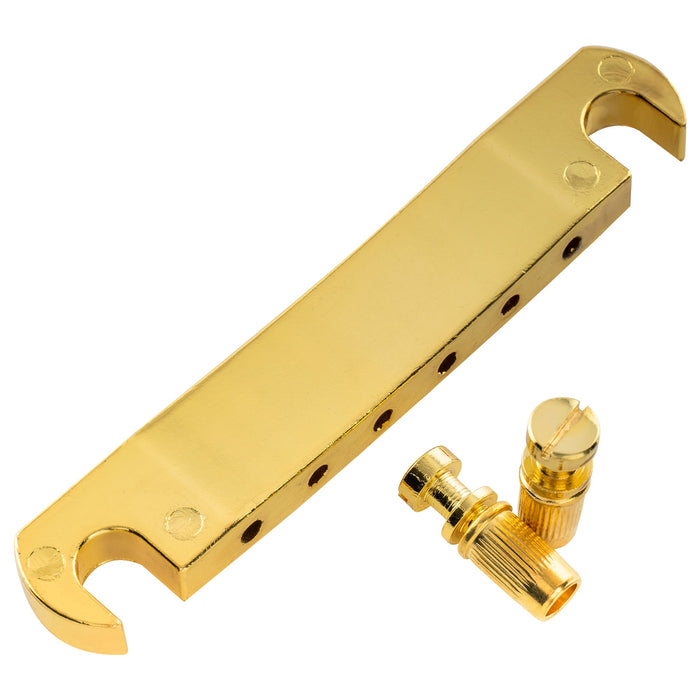 Musiclily Basic 52.5mm(2-1/16 inch) Guitar Tune-o-matic Stop Tailpiece for LP Style Electric Guitar