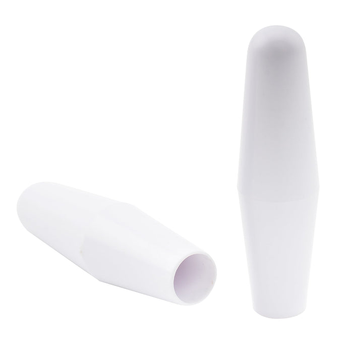 Musiclily Basic プラスチック製 トレモロアームキャップ StratストラトエレキギターのM6トレモロアーム ワミーバー用 ホワイト(2個セット)