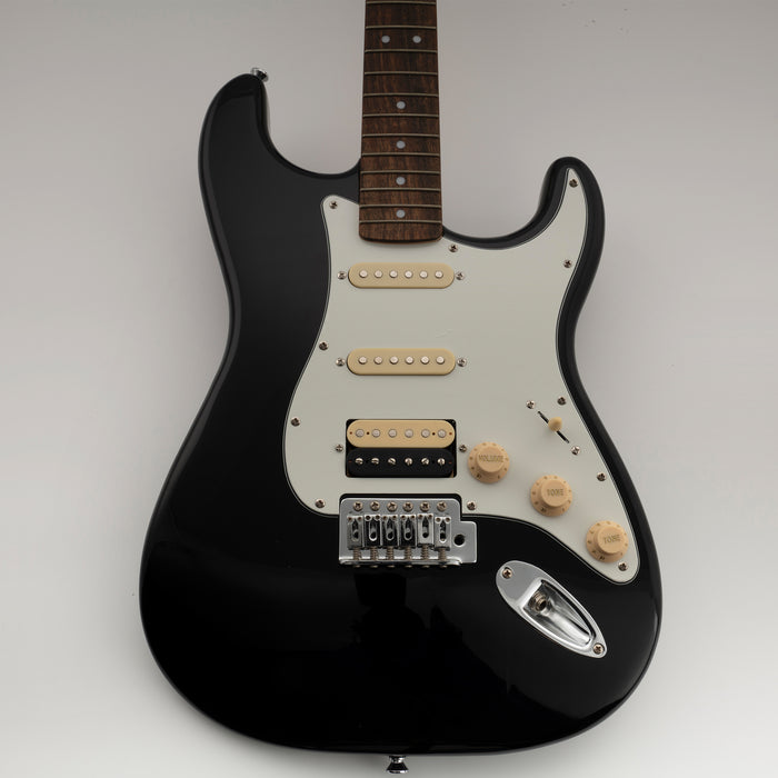 Musiclily Basic Pre-wired Loaded ST-HSS Pickguard with Ceramic Pickups for Strat Style Electric Guitar