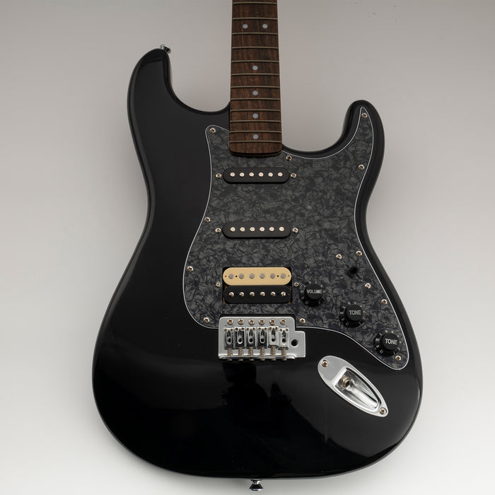 Musiclily Basic Pre-wired Loaded ST-HSS Pickguard with Ceramic Pickups for Strat Style Electric Guitar
