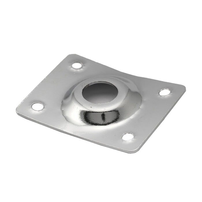 musiclily basic steel rectangle guitar jack plate for electric guitar or bass m772 2p details