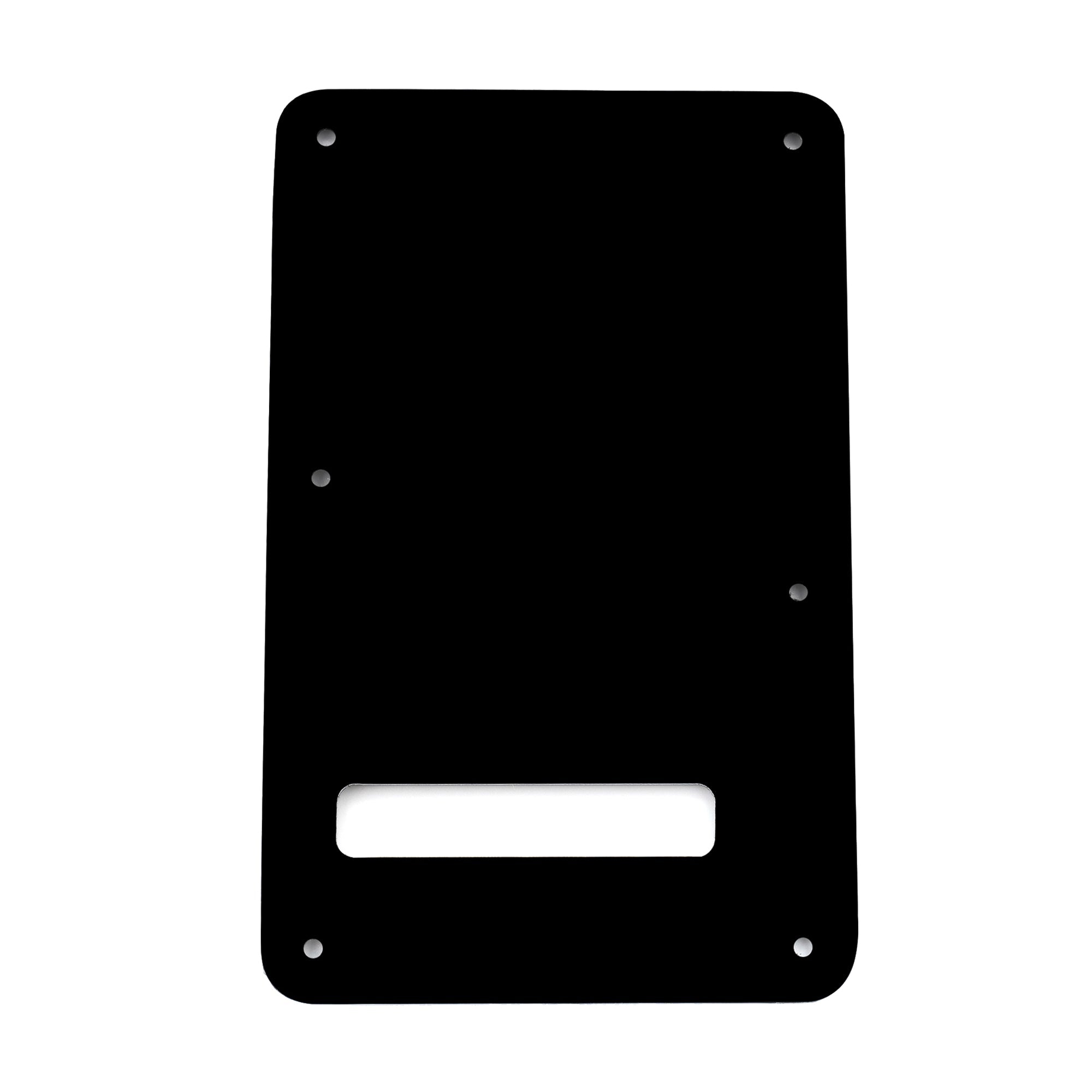 Musiclily Pro Guitar Strat Back Plate for Fender USA/Mexican Standard Stratocaster Modern Style, 1/3/4 Ply