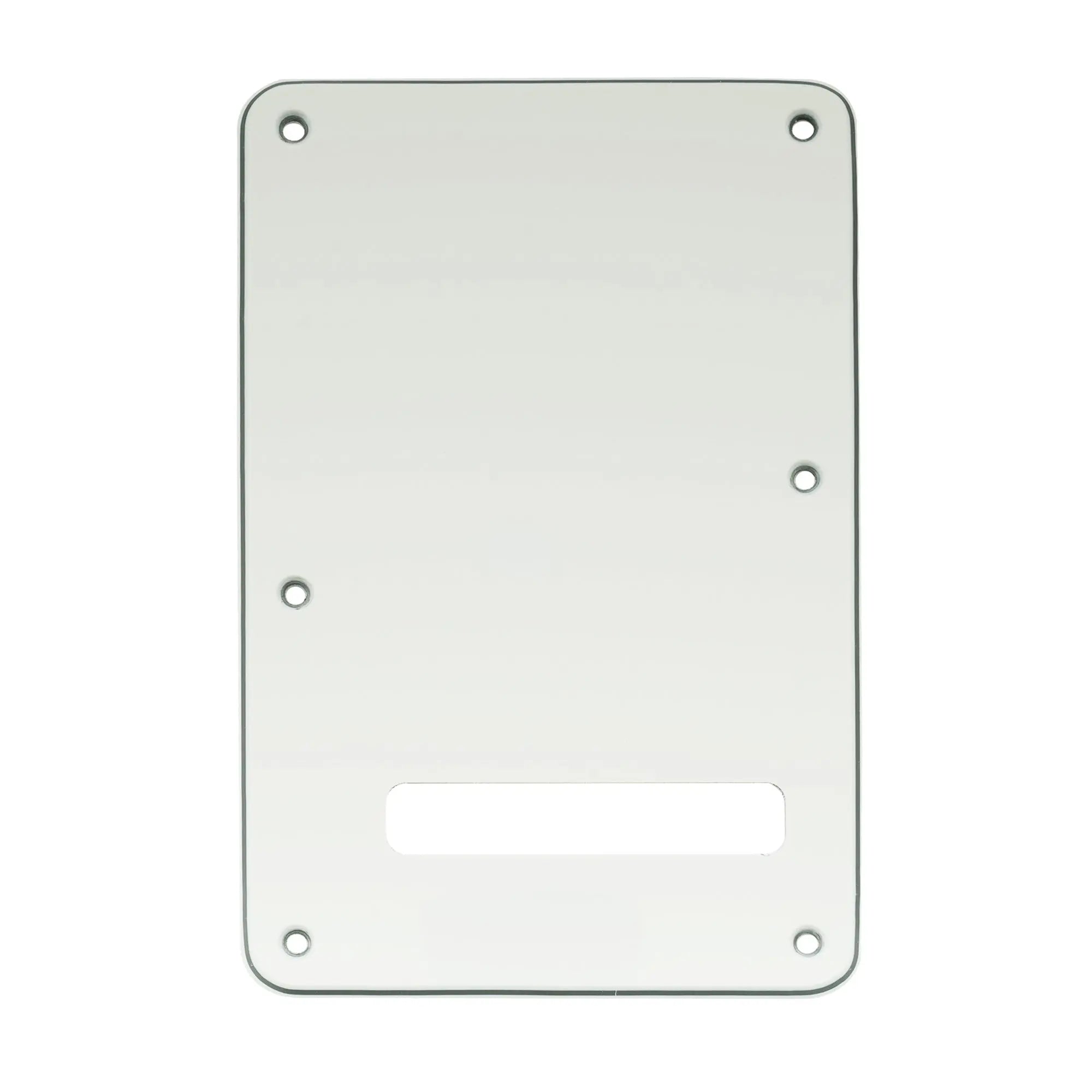 musiclily pro guitar strat back plate for fender usa mexican standard stratocaster modern style 1 3 4 ply mx0021p